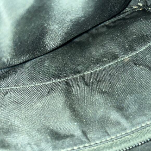 PRADA Messenger Black Nylon Messenger Bag - Picture 9 of 12